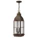 Hinkley Lighting Bingham 23 Inch Tall 3 Light Outdoor Hanging Lantern - 2042SN