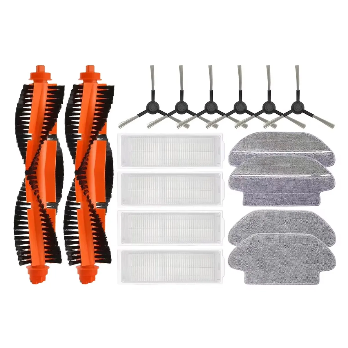 Für Xiaomi Mi Robot Vacuum-Mop Pro STYTJ02YM Viomi V2 V3 SE Conga 3490 3690 Zubehör Hauptbürste Seitenbürste Hepa-Filter Wischmopp-Teile Image