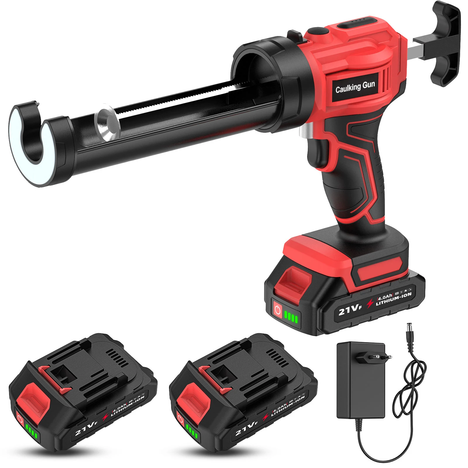 4 Geschwindigkeiten kabellose elektrische Klebepistole, Glaskleber, Kartuschenpistole, Türen und Fenster, elektrisches Nähkleberwerkzeug für Makita 18 V Akku Image