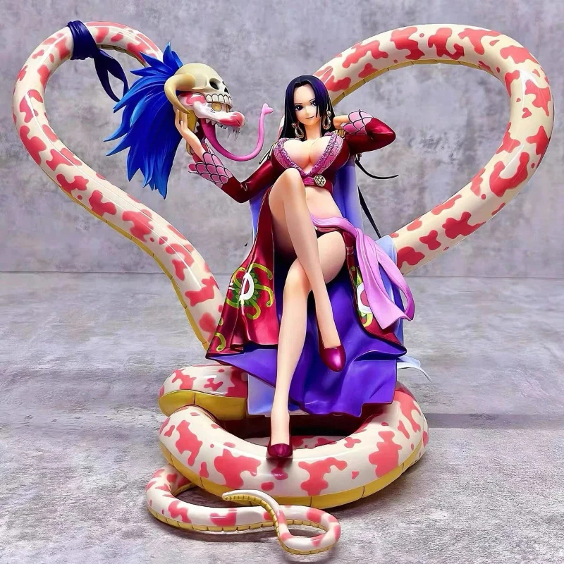 Neue 21 cm One Piece Anime Figur Boa·hancock Action Figure Pvc Sammeln Dekoration Modell Puppe Spielzeug für Kinder Geburtstag geschenke Image
