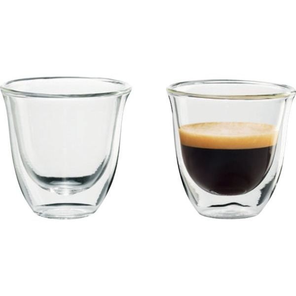 DeLonghi 5513284151,DLSC310 2x Espresso-Gläser, doppelwandig Image