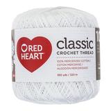 Red Heart Classic Cotton Size 10 Weight White Yarn