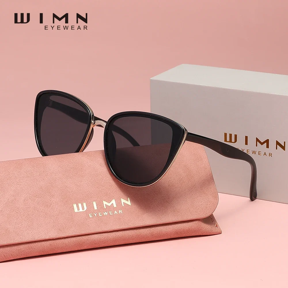 WIMN Modische Dreieck-Sonnenbrille für Damen, Retro-Sonnenbrille, Accessoires, Damen-Freizeitbrille für Strand und Reisen Image