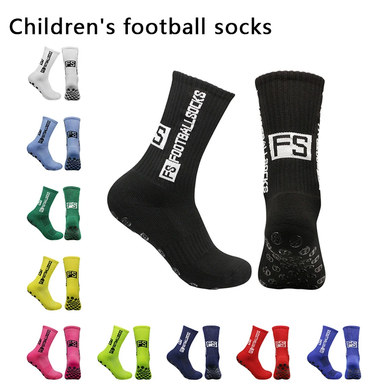 Kinder-Grip-Fußballsocken Größe 34-39 | Rutschfeste Sportsocken für Jungen & Mädchen Image