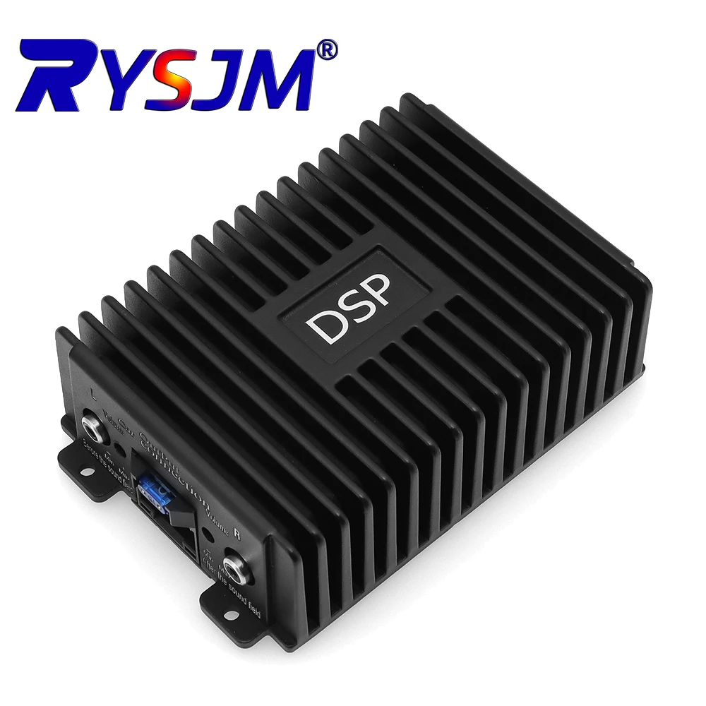 Neuer Auto-Radioverstärker für Android-Radio DSP, zerstörungsfreie Modifikation, Lautsprecher-Verstärkung, Sound-Verbesserung, Auto-Audio-Prozessor, 4 Kanäle Image