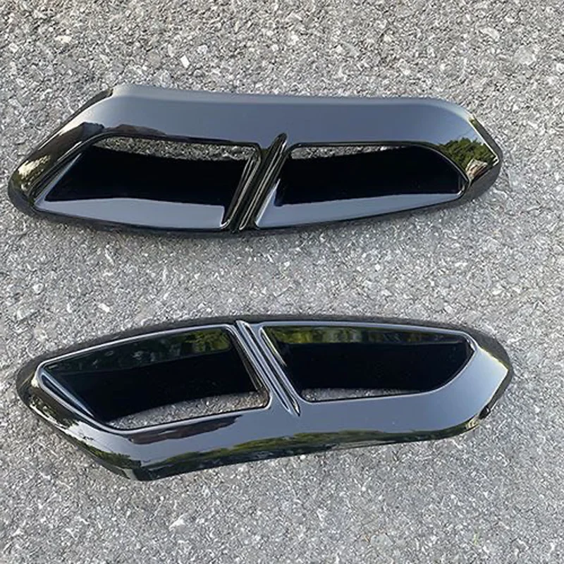 Chromverkleidung für die hintere Stoßstange der Schießbremse für VW Arteon Quad Exhaust 2018 2019 2020 Image