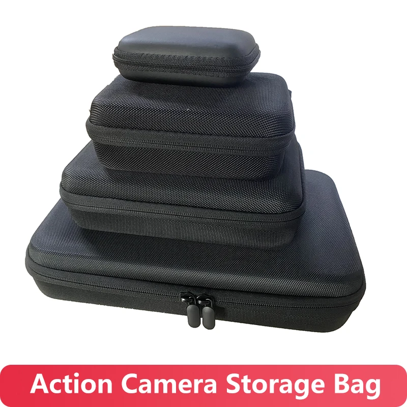Aufbewahrungstasche, stoßfester Safe, tragbare Tragetasche für GoPro Hero 13, 12, 11, 10, 9, 8, SJCAM AKASO Osmo Action-Kamera-Zubehör Image