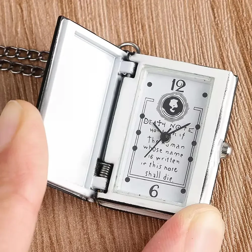 Mini Antike Halsketten-Uhr-Anhänger Quarz-Taschenuhr für Herren und Damen – Modische Anhängeruhr