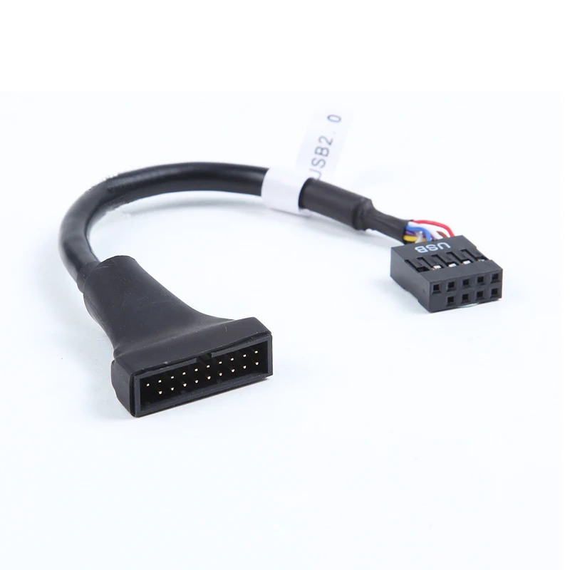 15cm USB 3.0 zu USB 2.0 Konverter 20-Pin Stecker auf 9-Pin PC-Motherboard Buchse Datenkabel Adapter Verlängerungskabel für PC Computer Image