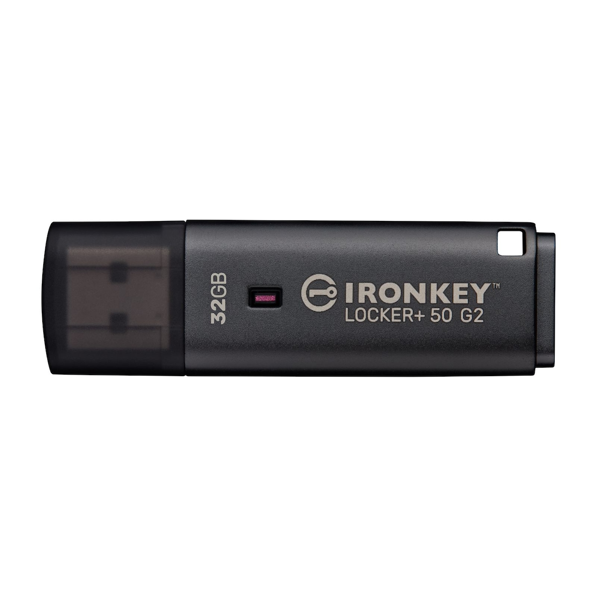 KINGSTON IronKey Locker+ 50 G2 32 GB, USB-Stick anthrazit, USB-A 3.2 Gen 1 Image