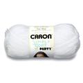 Caron Simply Soft Party 4 Medium Acrylic Yarn Snow Sparkle 3oz/85g 164 Yards