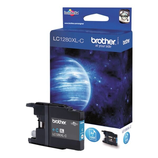 Brother Tintenpatrone »LC-1280XLC« blau Image