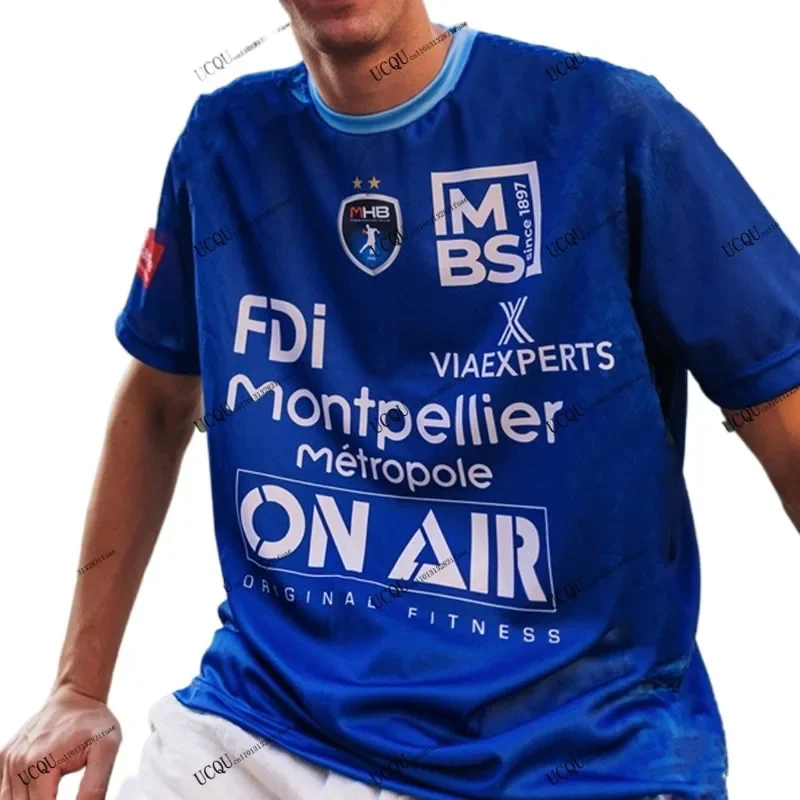Nouvelle Arrivée 2026-26 Maillot de Handball Montpellier Décontracté Sportif T-shirt Vente Chaude France Troisième Maillot Espagne Domicile Extérieur Adulte Enfant Unisexe