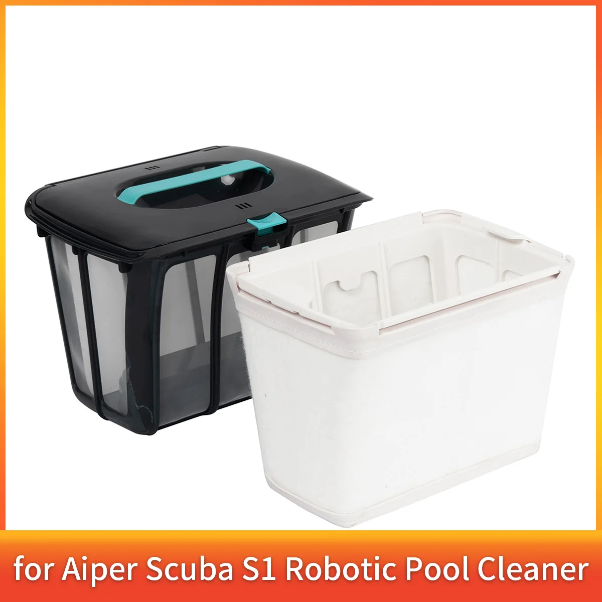Filter für Aiper Scuba S1 Roboter-Poolreiniger, 3-Mikron-Ultrafeinfilter oder ein 180-Mikron-Standardfilter. Image