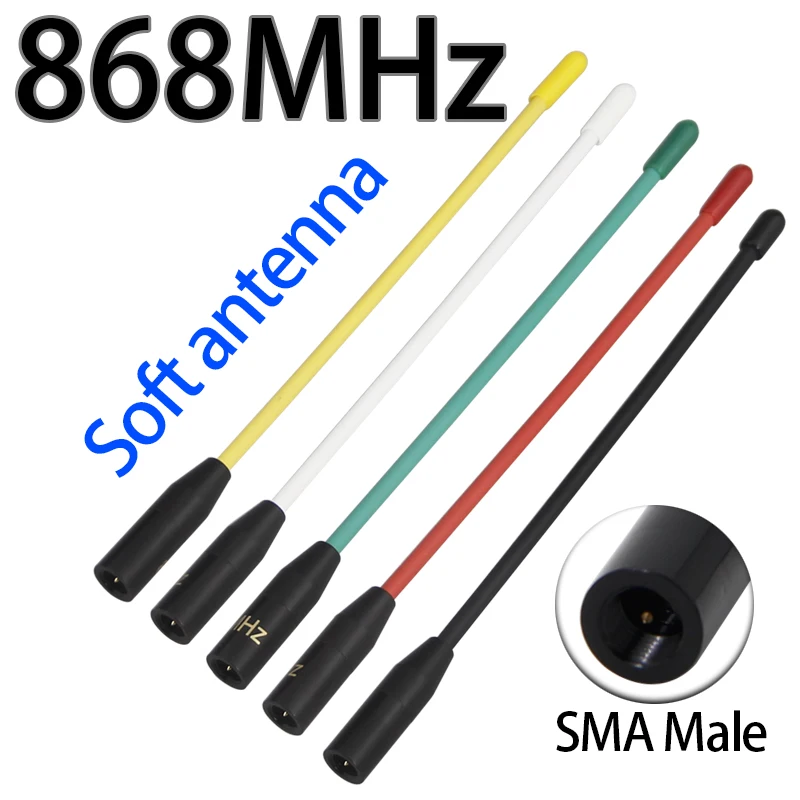 LoRa 868 MHz Antenne 863–870 MHz 869 MHz SMA-Anschluss für Meshtastic ESP32 Board Lora32u4 II Internet WiFi Antena Low VSWR Image