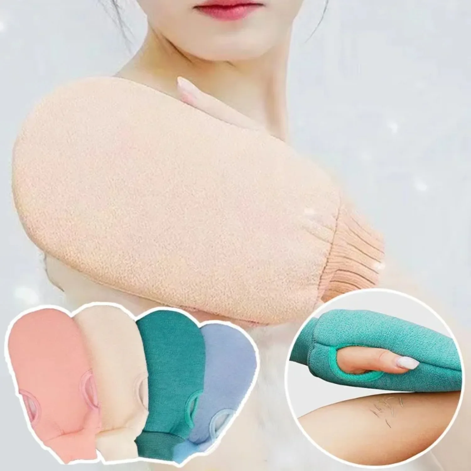 Bad Für Peeling SPA Peeling Dusche Pinsel Körper Reinigung Peeling Mitt Reiben Abgestorbene Haut Handschuhe Dusche Handtuch Schaum Körper Massage 1 stücke