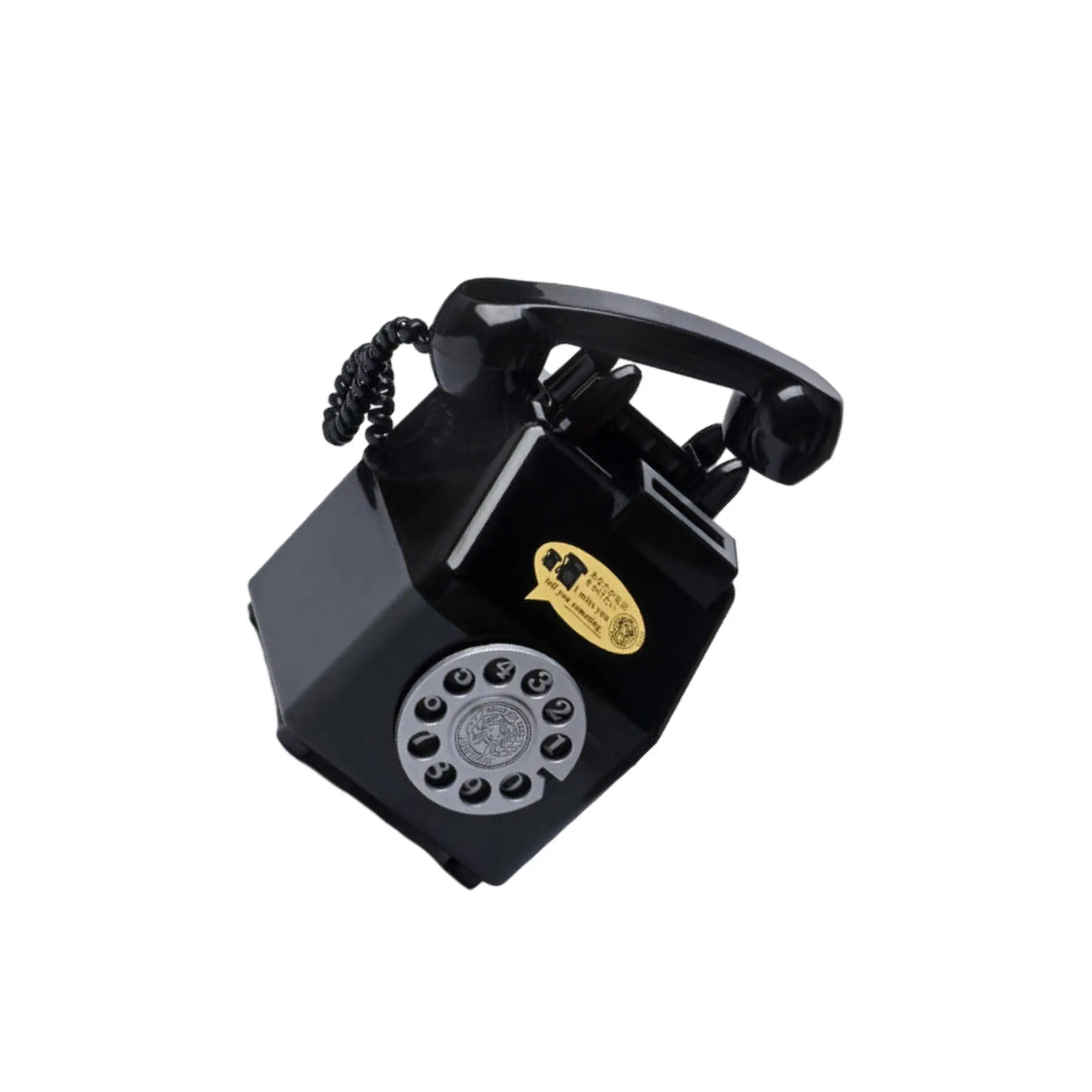 Decorative Telephone Money Saving Pot Unique Gift Idea Creative Dial Telephone Money Sav Friends Piggy Bank
