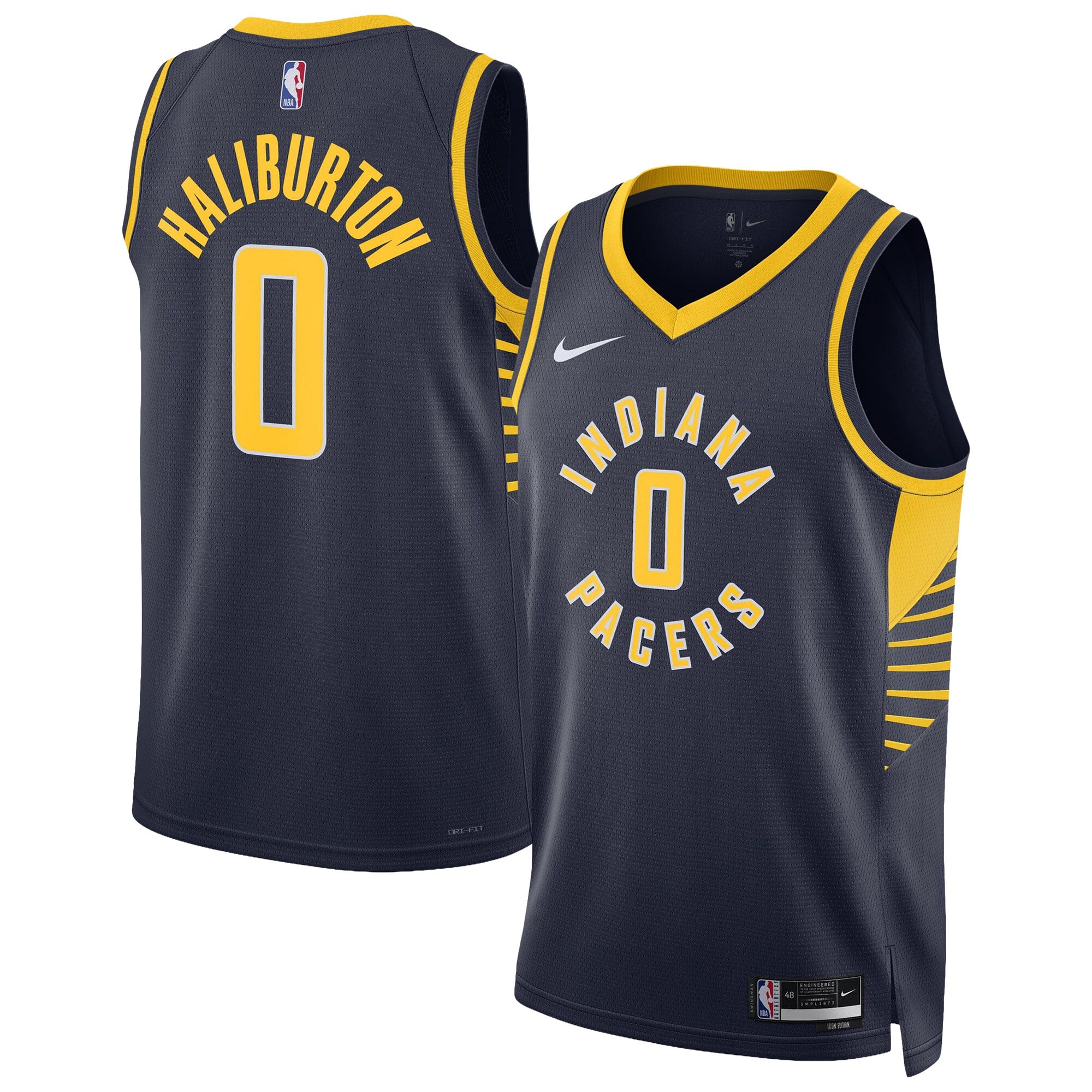Maillot Swingman « NBA Icon » des Indiana Pacers – Tyrese Haliburton - Homme Taille: XL