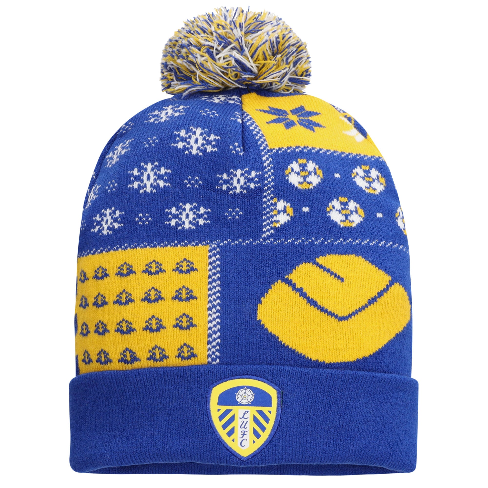 Leeds United Weihnachts-Bommelmütze – Kinder