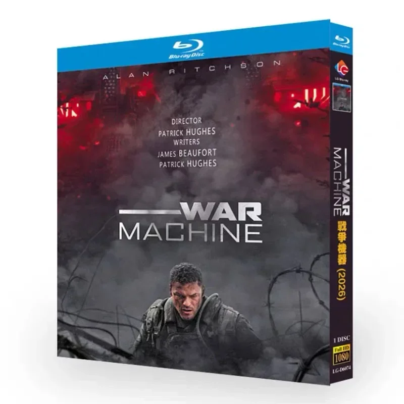 War Machine e-2026: 1-Disc New Box Set Versiegelte Blu-ray-Disc Image