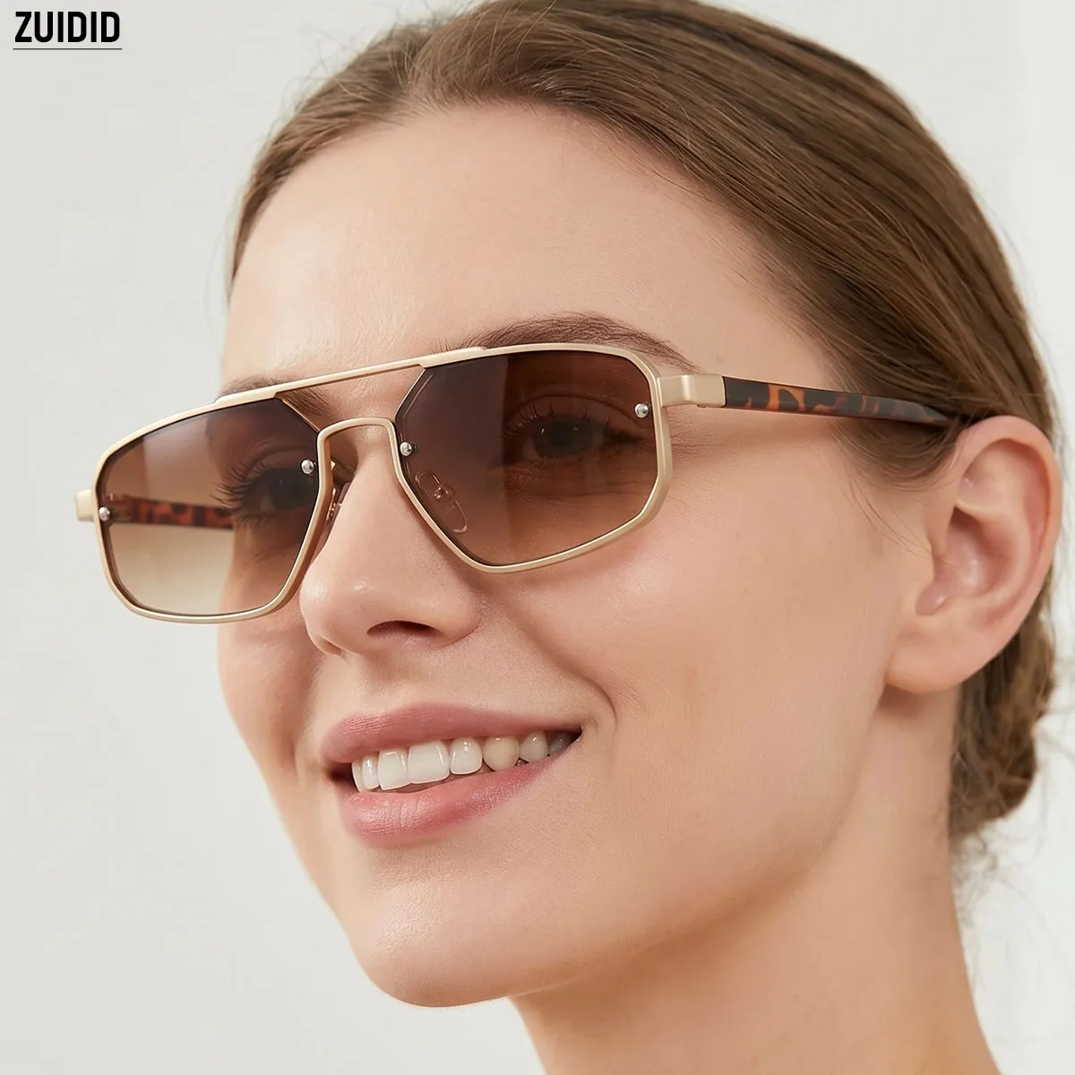 UV400-Schutz Sonnenbrille für Damen Trendige 2026 Urlaubs-Modebrille Luxus-Designer-Sonnenbrillen Lentes De Sol Mujer Dropshipping Image