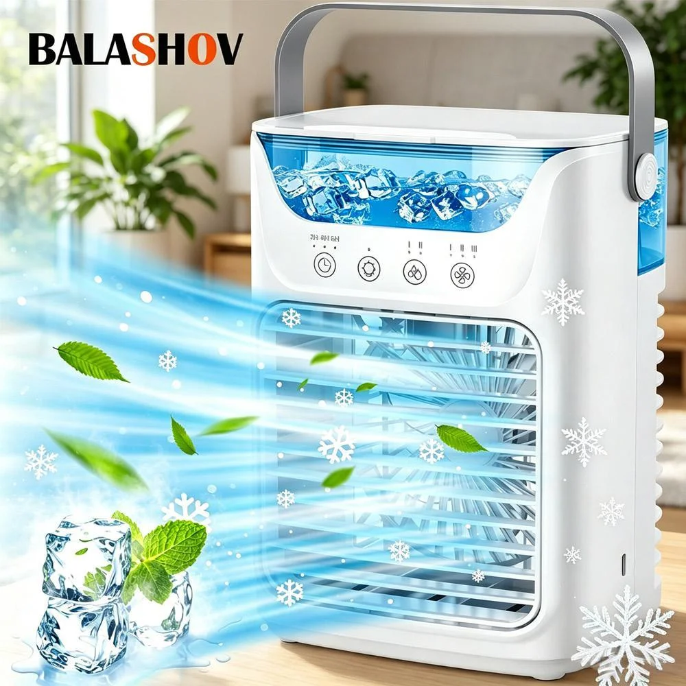 Ventilateur USB, climatiseur, ventilateur de bureau, réservoir d
