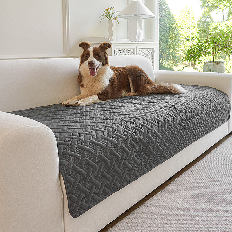 Waterproof Ultrasonic Pet Mat Sofa Cushion Protector Pet Friendly Non Slip Scratch and Urine Resistant Sofa Cover for Dogs Cats