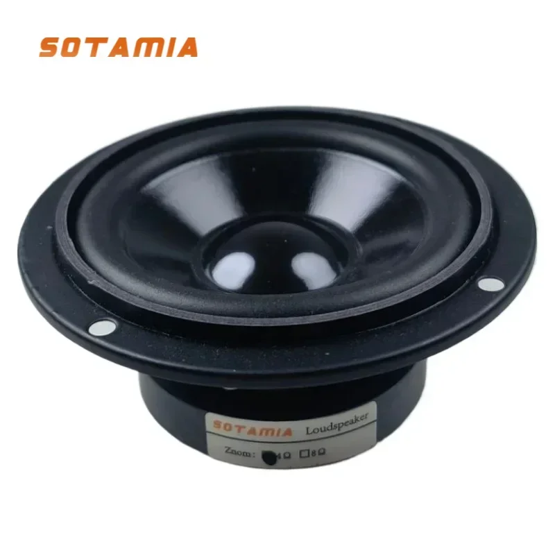 SOTAMIA 1 pièces 3 pouces haut-parleurs de basse médium 4 Ohm 15W caisson de basses multimédia étanche haut-parleur Bluetooth Audio Hifi haut-parleur de musique