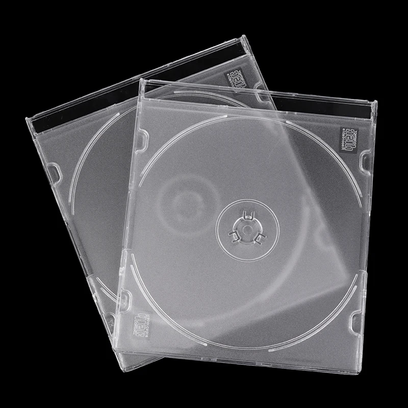 【CD-Aufbewahrungsbox, transparenter Ständer, Acrylhalter für CDs, DVD-Aufbewahrungshalter, transparent】