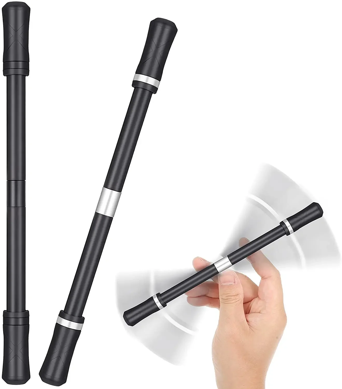 Penna girevole professionale Penna girevole speciale per principianti Penna rotante per gioco Penna rotante volante con penna rotante per dito a sfera ponderata Gam