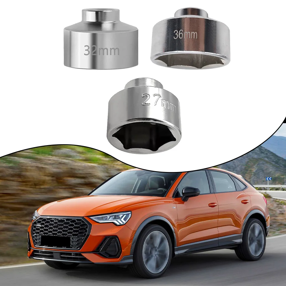 27mm 32mm 36mm Flachprofil-Ölfilterschlüssel für Mercedes-Benz und Hyundai, Metallwerkzeug zum Entfernen von Ölfiltern Image