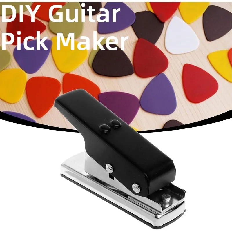 Gitarrenplektrum-Clipper / Gitarrenplektrum-Hersteller / Schwarzer Plektrum-Clip-Halter / DIY-Plektrum-Herstellung Geeignet für Musikliebhaber und Künstler Image