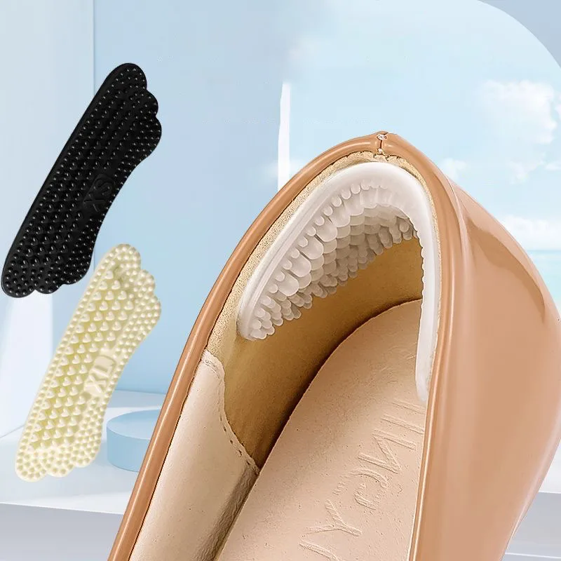 Neue Silikon Gel Fersen aufkleber Fersen schalen Einsätze Schuh polster Fersen schutz für Schuhe reduzieren Schuhgröße für Frauen Männer Anti-Rutsch