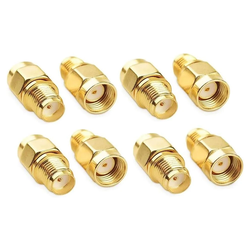 8Pcs SMA Koppler Adapter SMA Buchse Auf RP-SMA Buchse RF Stecker Konverter Antenne Radio Stecker Auf Buchse Image