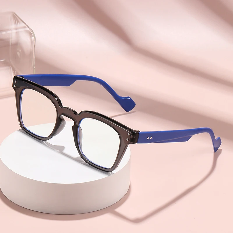 Vintage-Lesebrille für Männer und Frauen, Anti-Blaulicht-Presbyopie-Brille, Anti-Ermüdungs-Computerbrille +1,5 +2,0 +2,5 +3,0 +3,5 Image