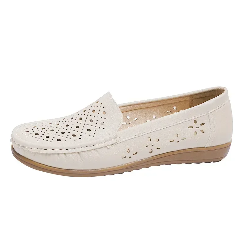 Sommer Neue Mode Runde Kappe Krankenschwester Schuhe Weiche Sohle Nicht-slip Sandalen Flache Schuhe Atmungsaktive Casual Sport frauen Schuhe