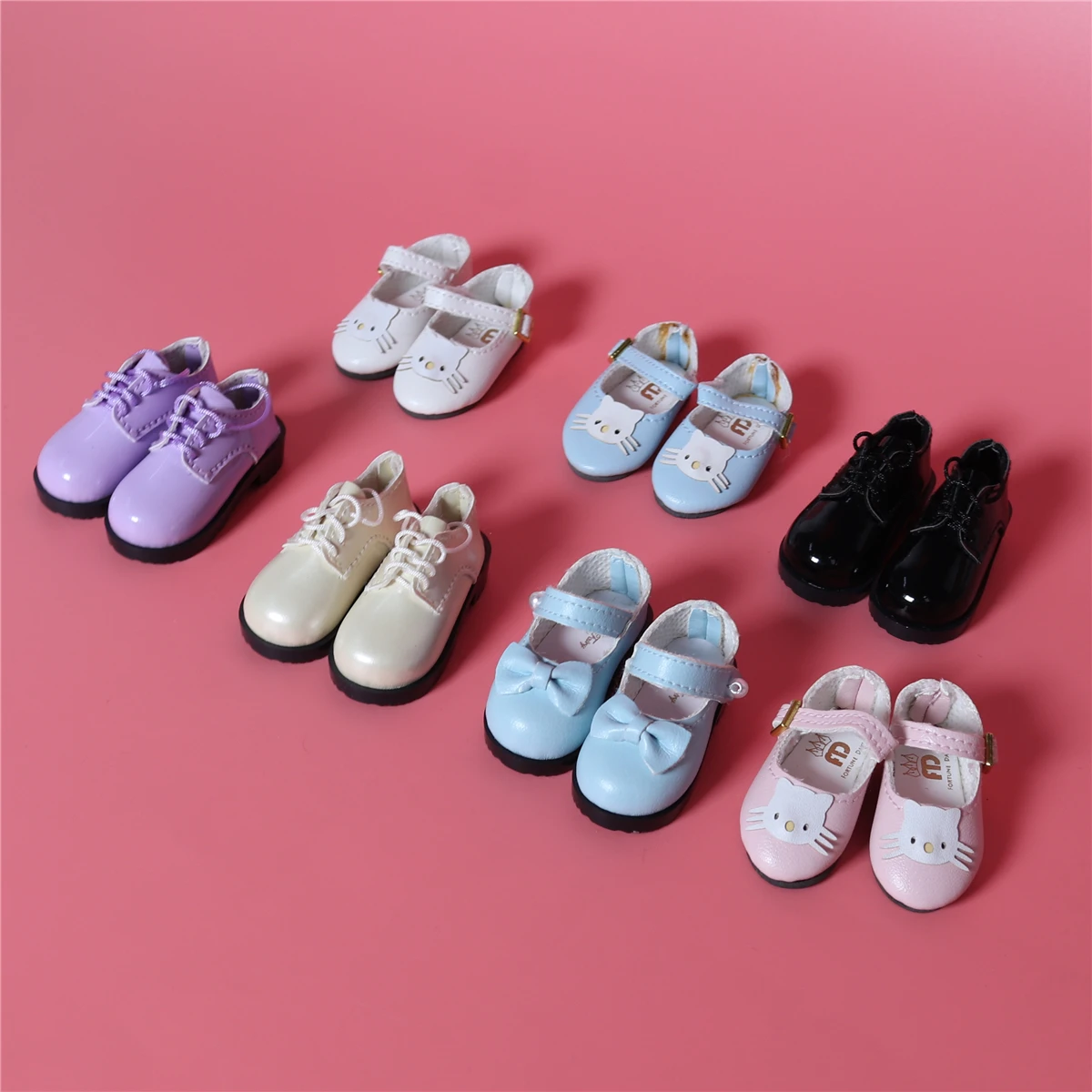 DBS 1/6 Bjd Schuhe kleiner Engel Traumfee Puppenschuhe 2,1 cm * 4,2 cm Anime Schuhe Mädchen Geschenk
