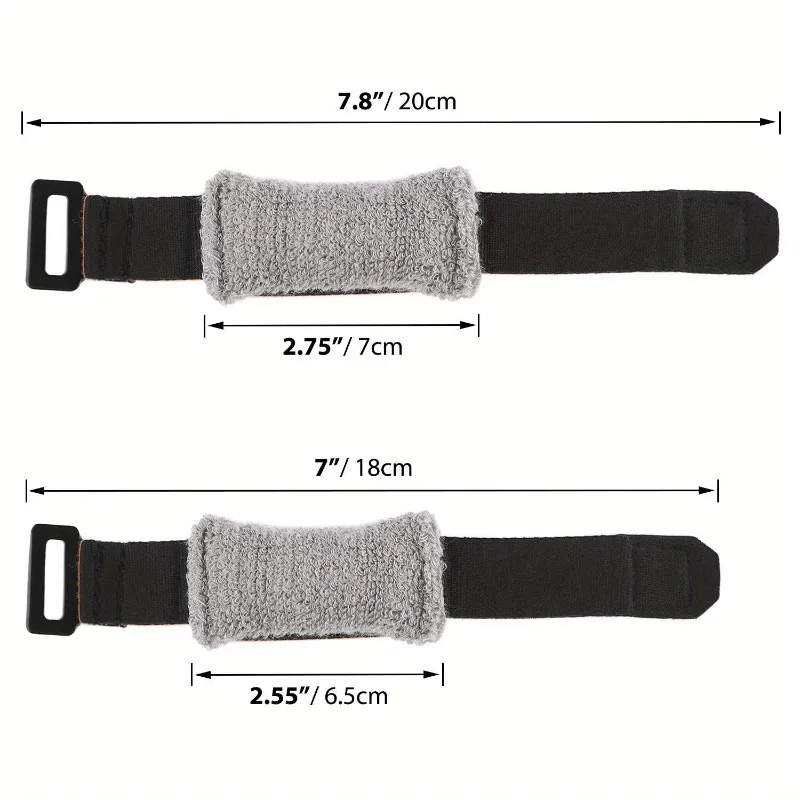 1 Stück 18cm/20cm Gitarren-Saitendämpfer Geräuschdämpfer Silent Wrap für Gitarre und Bass Image