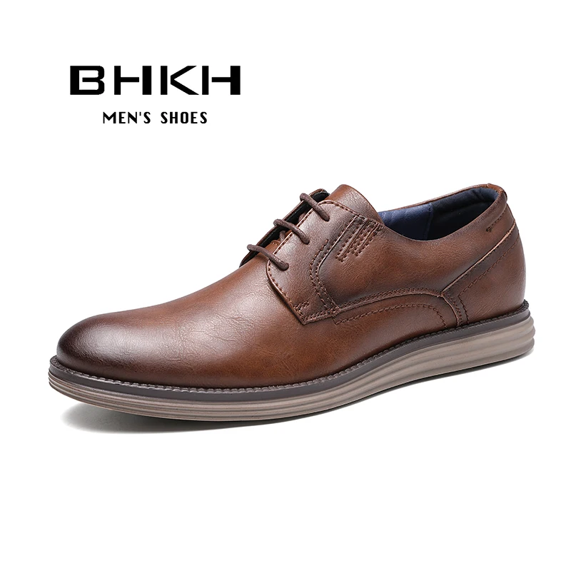 BHKH Männliche Turnschuhe Herbst/Winter onkogene Leder Männer Casual Schuhe Business Arbeit Büro Lace-up Kleid schuhe Für männer Größe 47