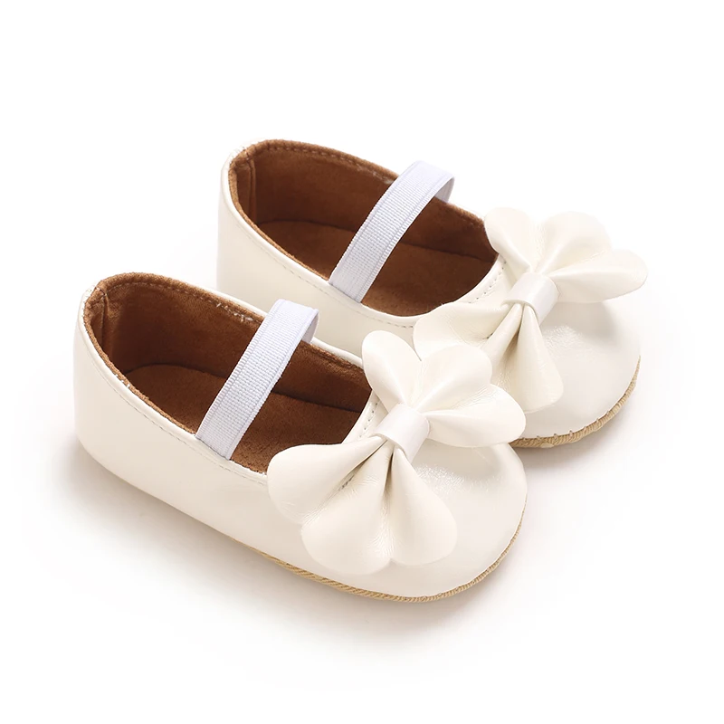 Frühlings- und Herbst-Babyschuhe Modische Süße Prinzessinnen-Schuhe mit Gummisohle Rutschfeste Lässige Laufschuhe Image