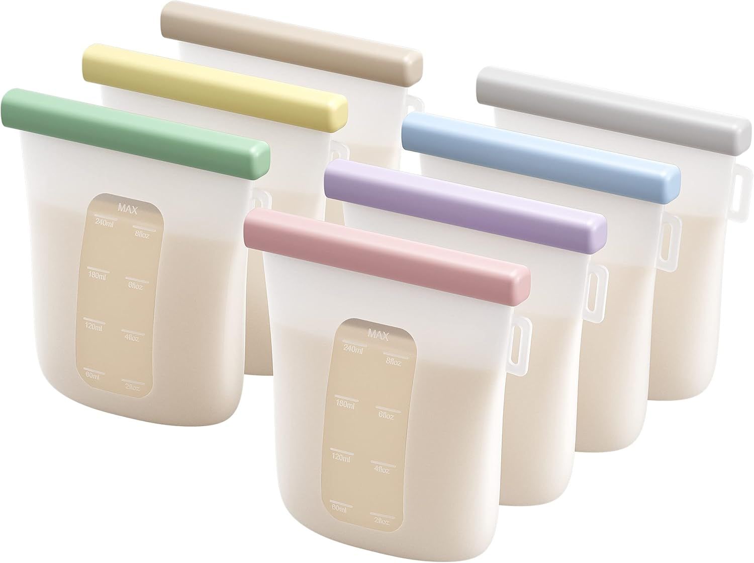 Nuliie Sacchetti Riutilizzabili per Latte Materno 7 St