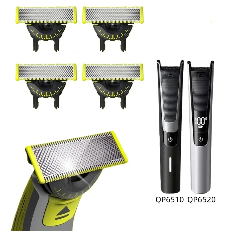 360 ° Ersatzklingenkopf für OneBlade (QP14xx, QP25xx, QP26xx, QP27xx, QP28xx) & Pro (QP65xx, QP66xx) Trimmer Rasierer Image