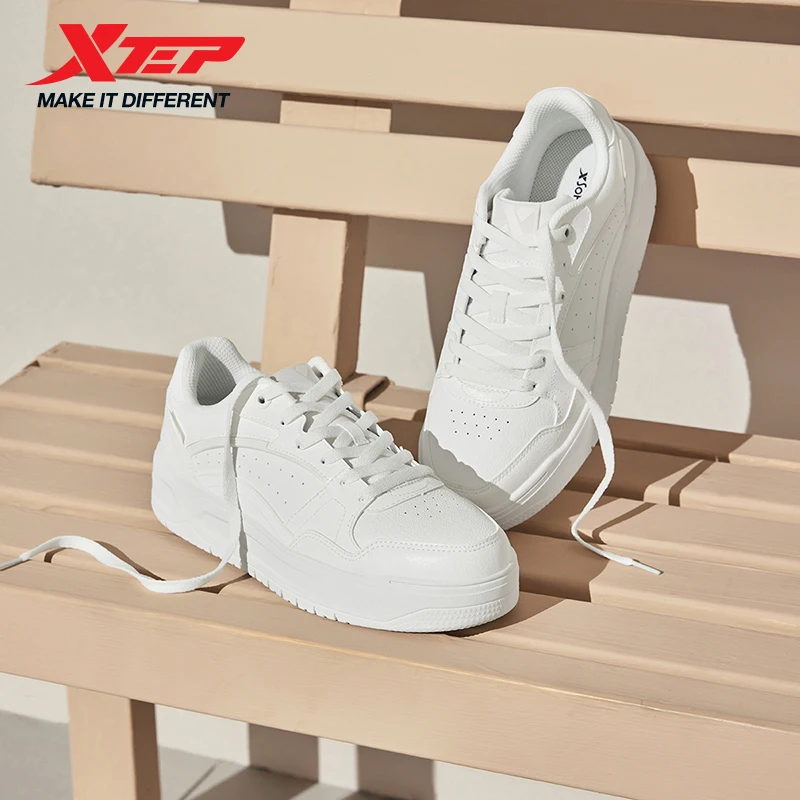 Xtep Skateboard-Schuhe 2025, Sommer, leichte Sportschuhe, dicke Sohle, Low-Top, modische Street-Style-Turnschuhe 875319310016 Image