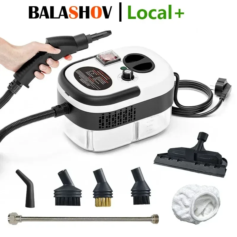2500 W Handdampfreiniger, Hohe und Temperatur, Klimaanlage, Küchenhaube, Auto-Dampfreinigungsmaschine, Boden- und mehr Reinigung Image