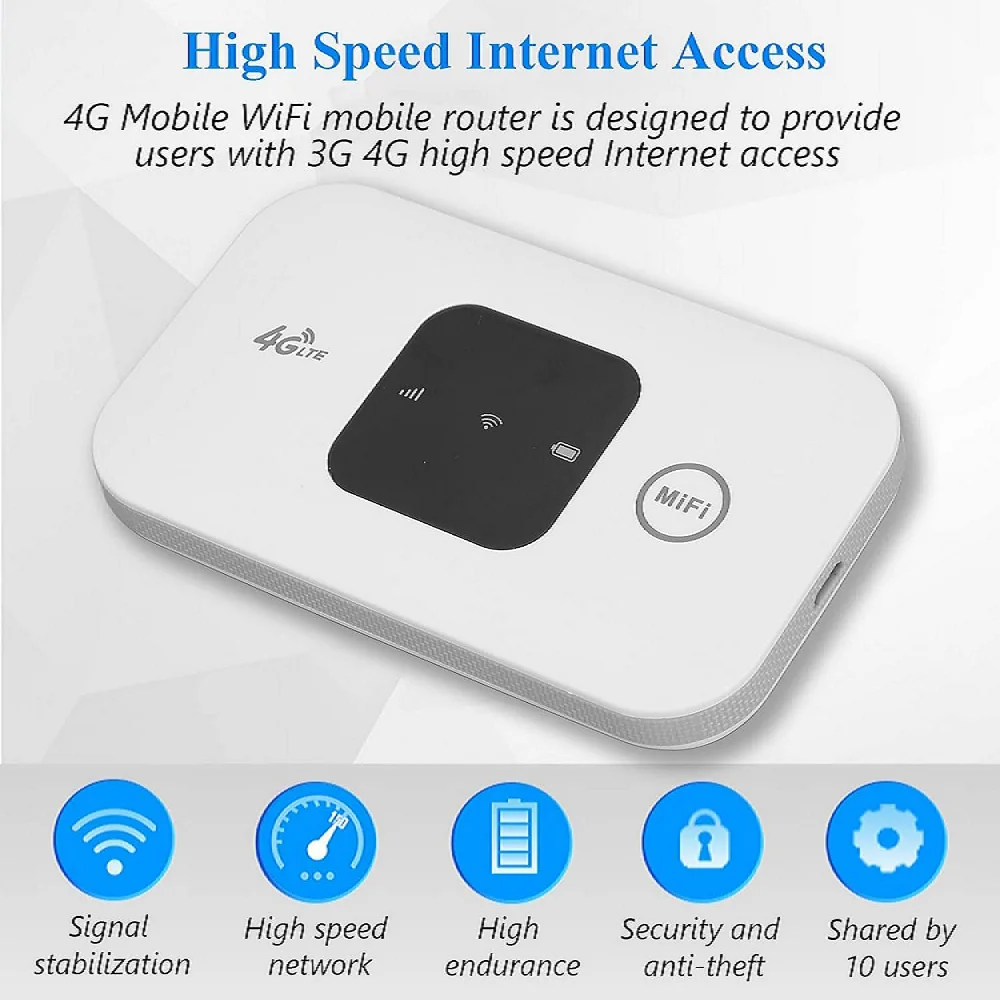 4G LTE WIFI Router Tragbare Drahtlose Netzwerk Expander Sim Karte Slot USB Modem 150Mbps Tasche Hotspot Mobile wifi Router für Zuhause Image