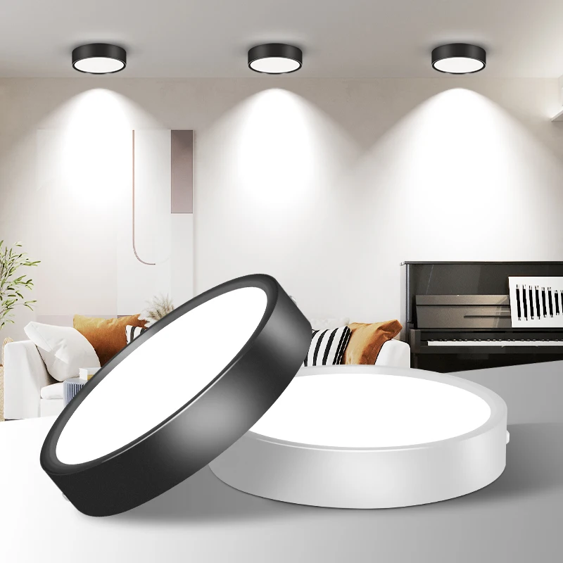 Spot LED Decken leuchte 220V Aufputz Down light LED Innen beleuchtung für Wohnzimmer Küche Decken leuchte LED Spotlight