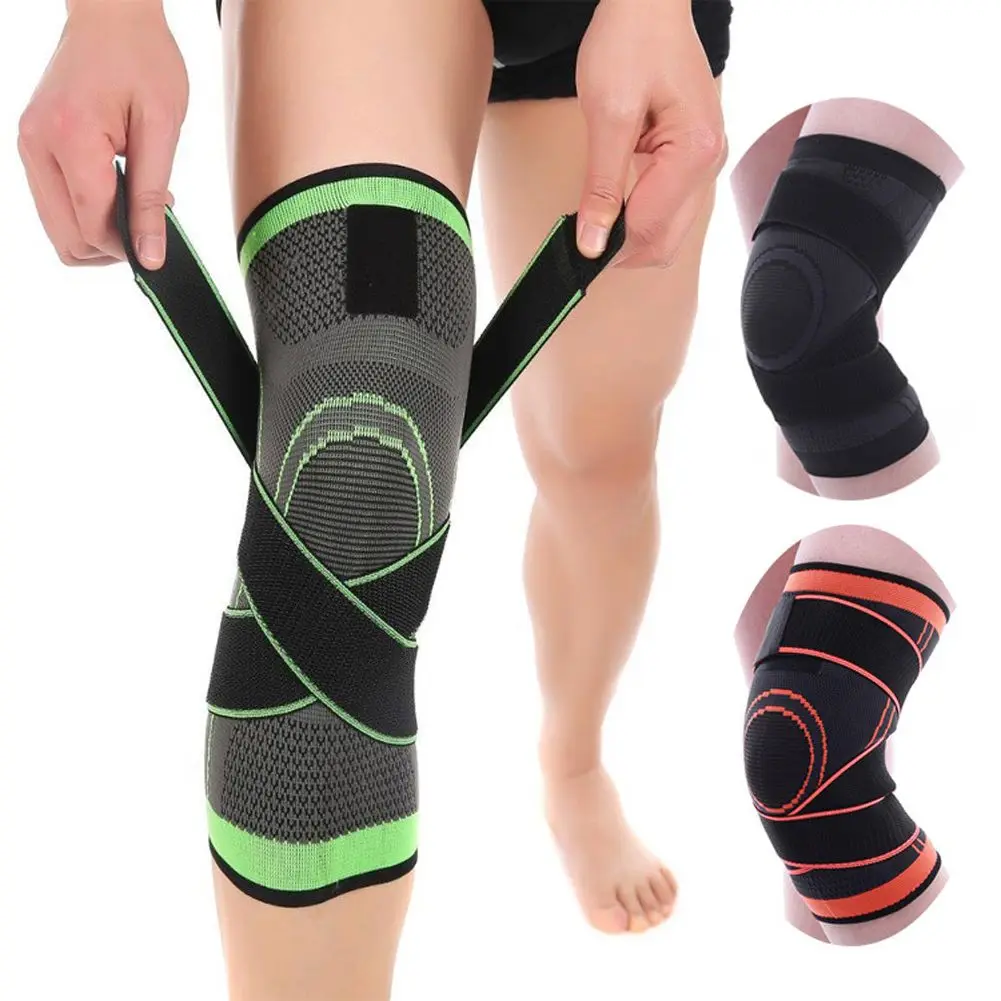 1 Stück Kompressions-Knieschoner Crossfit Knieunterstützung Sport-Knieschutz Fitness Volleyball Kniegelenkstütze Kniebandage Image