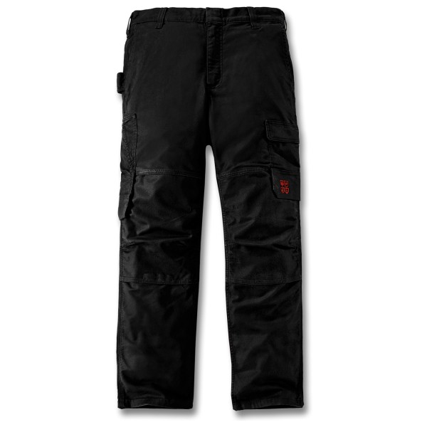 Carhartt - Relaxed Straight Steel Rugged Flex Canvas - Freizeithose Gr 34 - Length: 32 schwarz