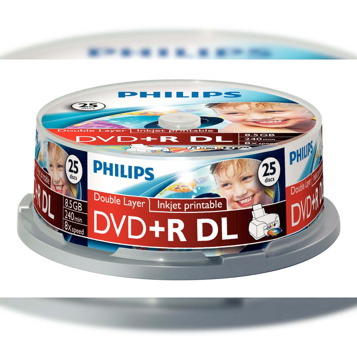 Philips DVD+R DR8I8B25F/00 Image