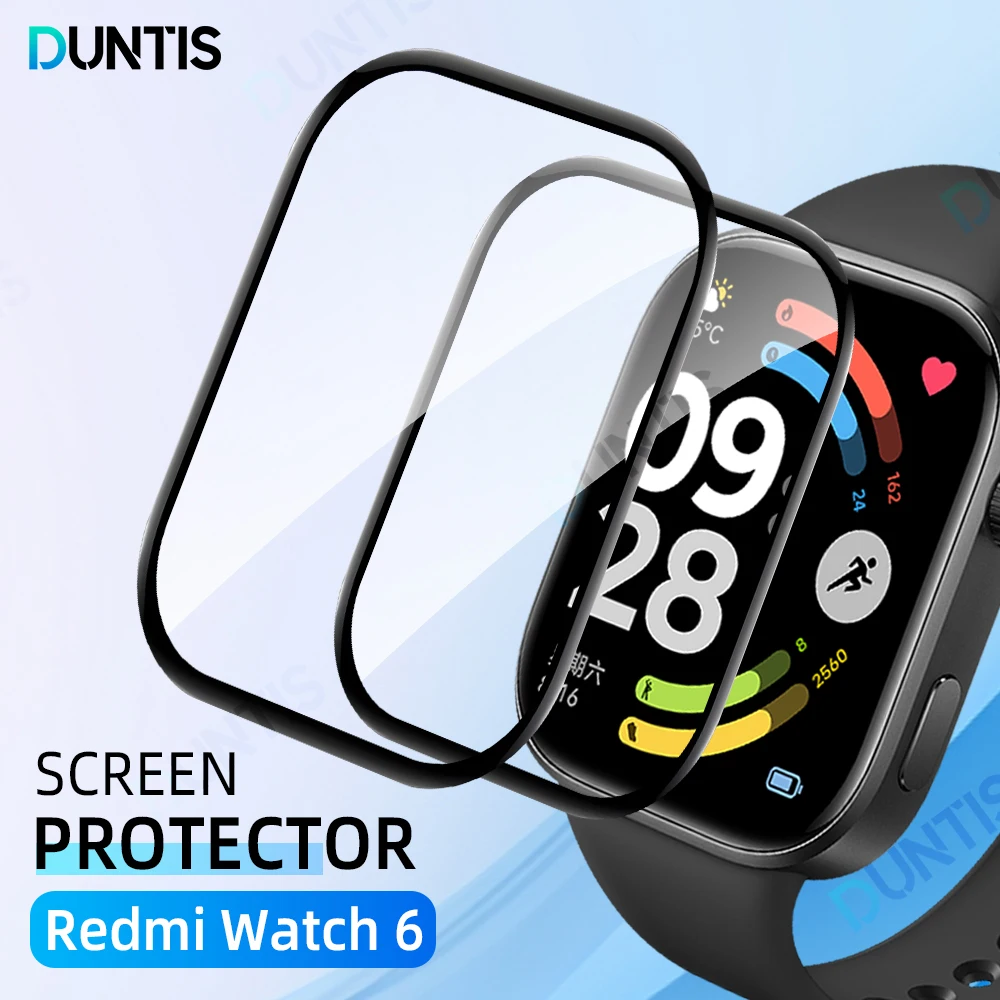 Displayschutzfolie für Redmi Watch 6, 3D-gebogener Displayschutz, Ultra-HD-Schutzfolie mit vollständiger Abdeckung für Redmi 6-Zubehör Image